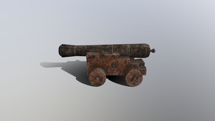 Cannon 3D Model