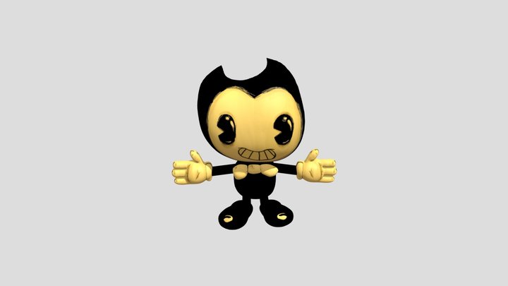 Classic Bendy 3D Model