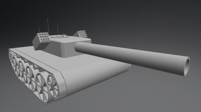 Tanque Takagi 3D Model