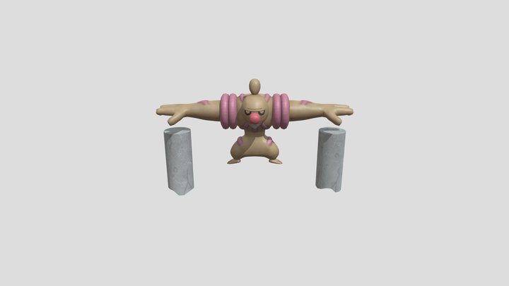 Conkeldur - Pokemon – Free 3D Model STL