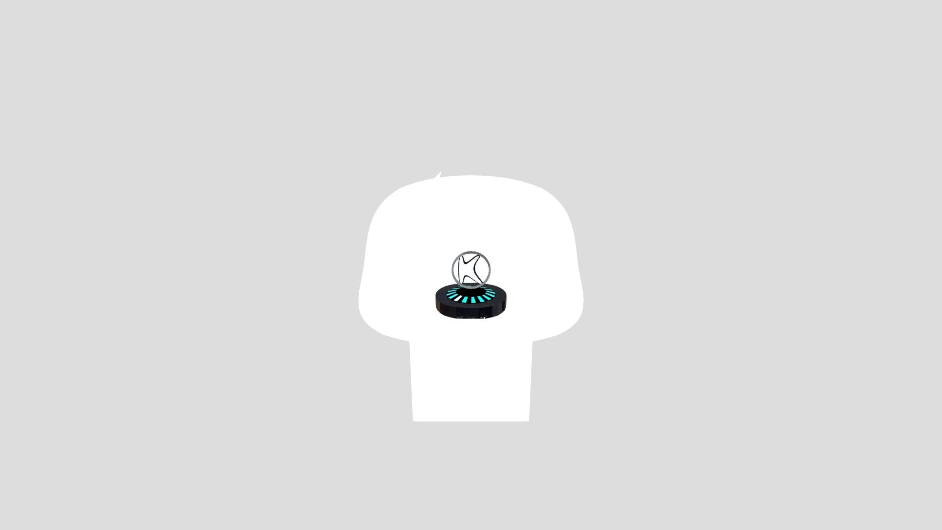 Cyber logo scene