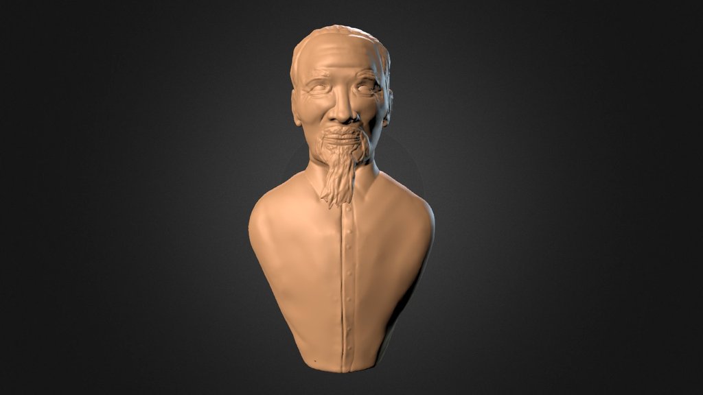 Ho Chi Minh - Download Free 3D model by Bill Nguyen (@bill_nguyen ...