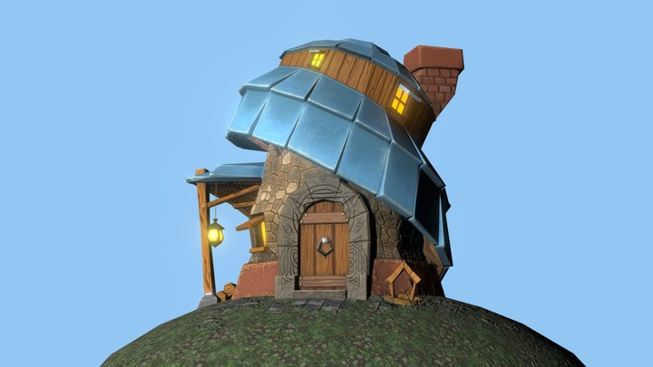 Witch House (Stylized) 3D Model