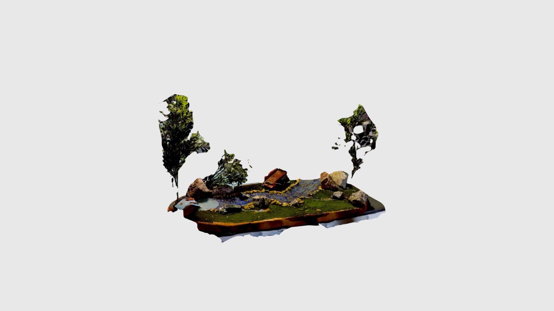 Mini-streamscape — Sketchfab embed 3D viewer