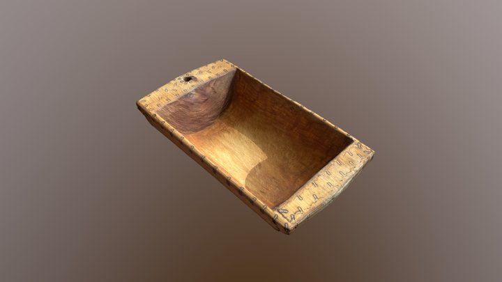 Trough 3D Model