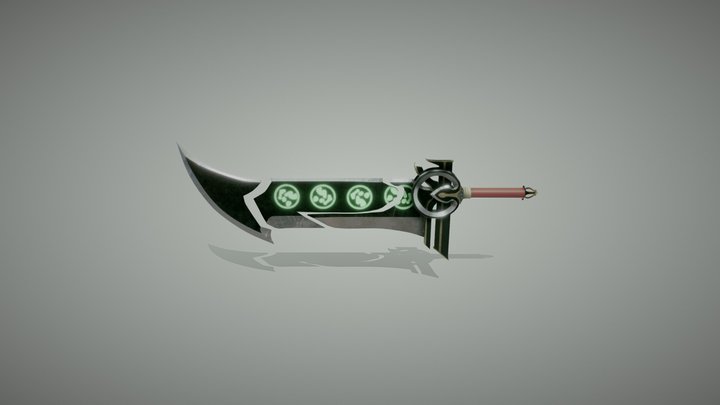 Dragonblade Riven - 3D model by CombatCube (@combatcube) [ffbf0e0]
