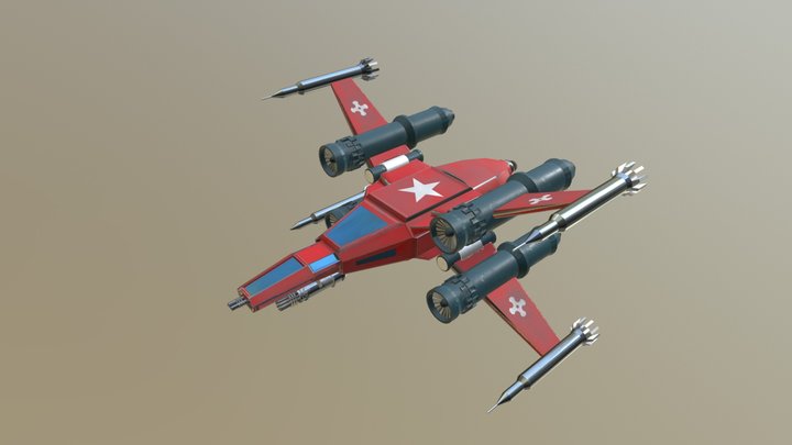 Spaceship 3D Model