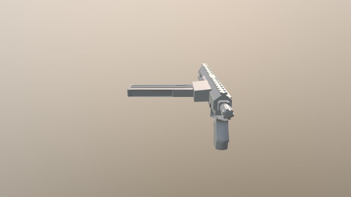 Nerf Blaster 3 3D Model