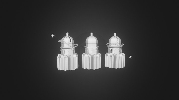castle tower experimental / extravangant 3D Model