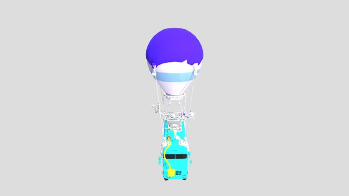 BUS FORTNITE 3D Model