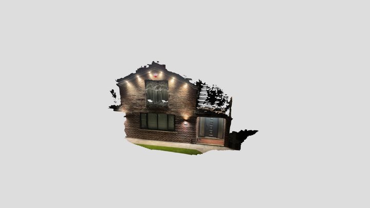 Front of house 3D Model