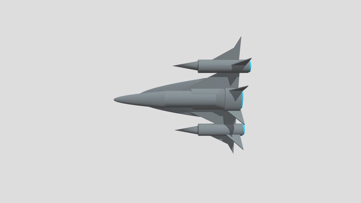 Starship 8xt 3D Model