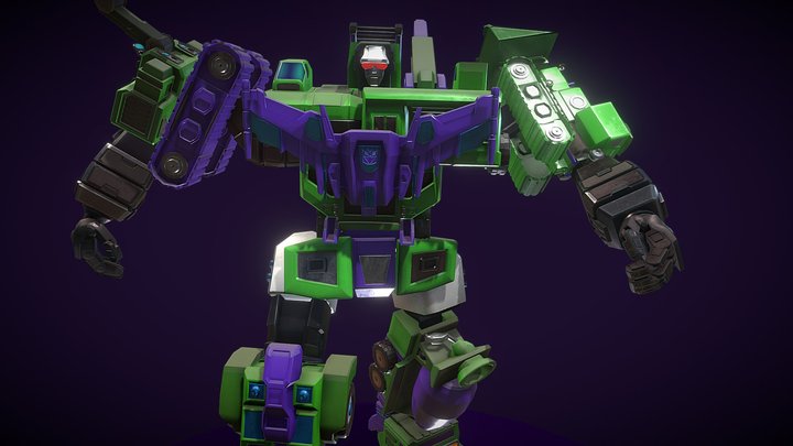 Devistator Posed 3D Model