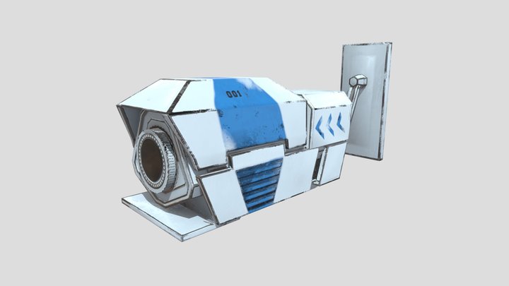 sci-fi camera 3D Model