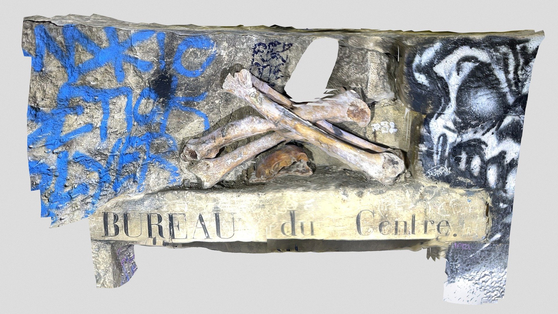 Paris catacombs - Bureau du Centre entrance