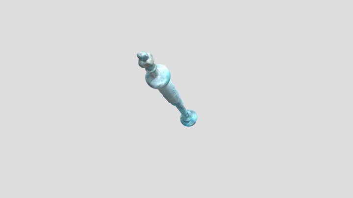 Шприц медицинский многоразовый. Германия 3D Model
