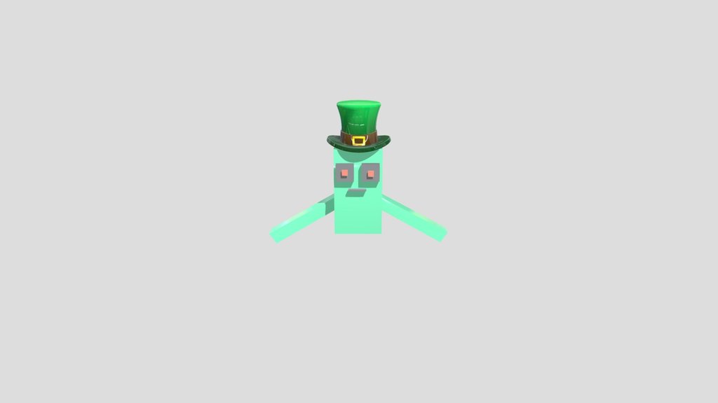 Leprechaun Cactus Idle