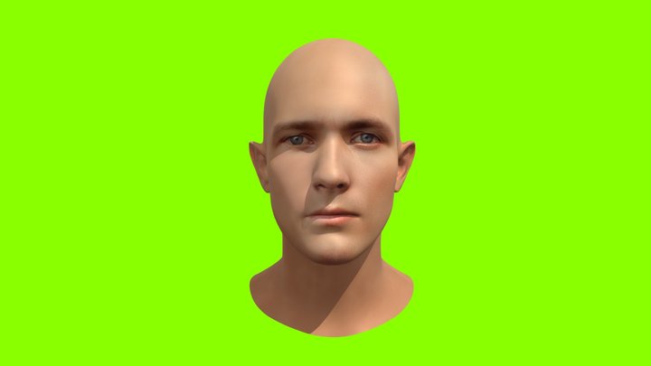 Robert Patrick as T1000 3D Model