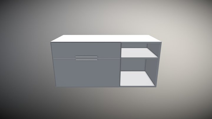 Anchor Credenza 3D Model