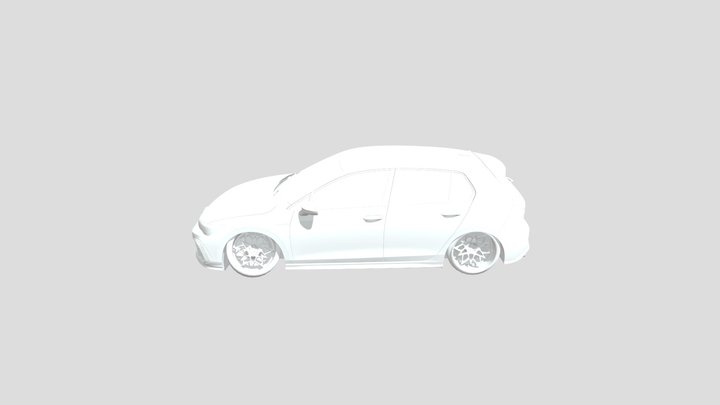 Volkswagen GTI 3D Model