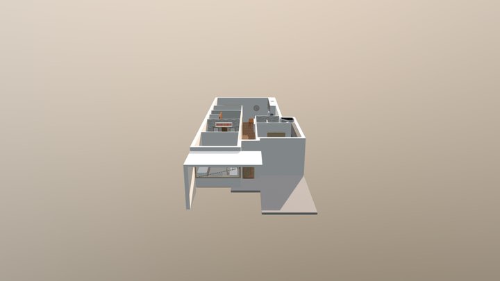Final Copy Of House Layout 3D Model