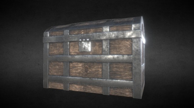 Treasure-chest 3D Model