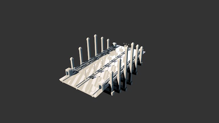 orchestral Bridge 3D Model