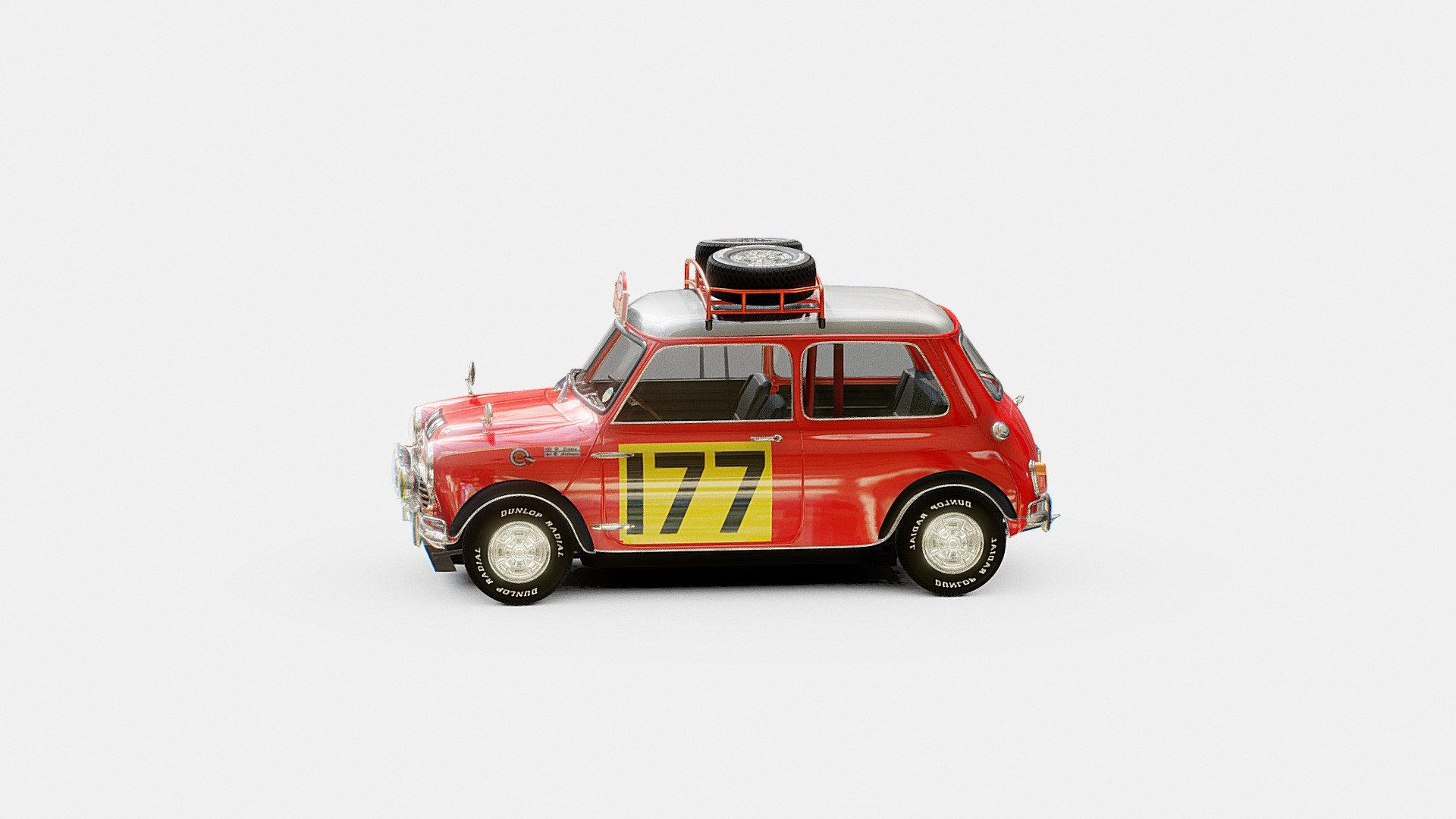Mini Cooper S Monte Carlo 1967 | www.vecarz.com — Sketchfab embed 3D viewer