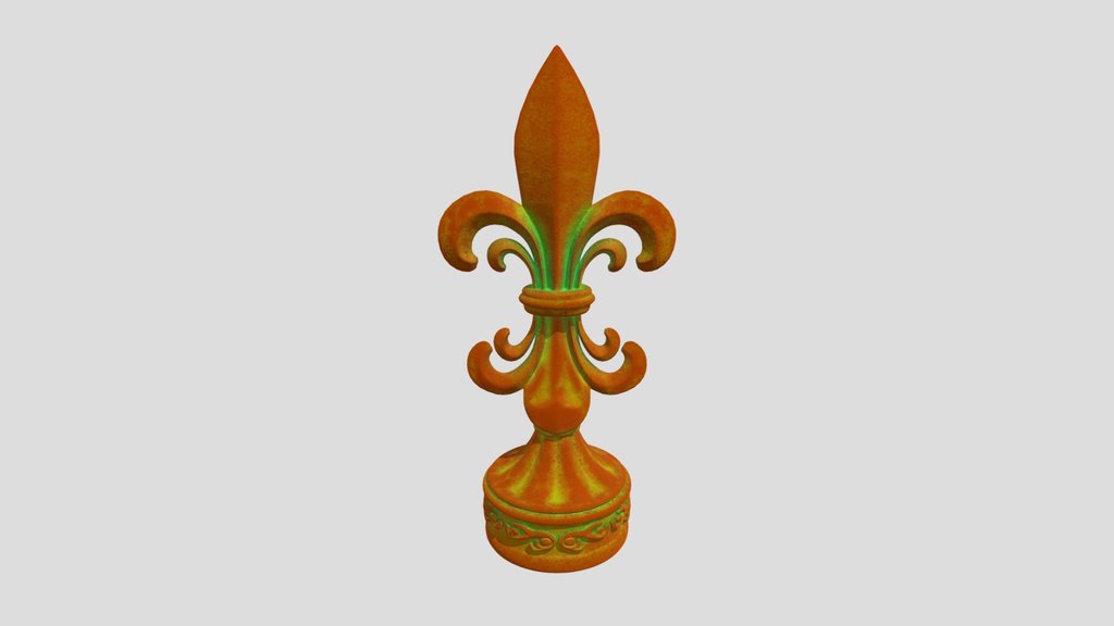 Fleur De Lis Sculpture