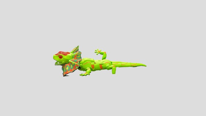 Lizard Toy 3D Model