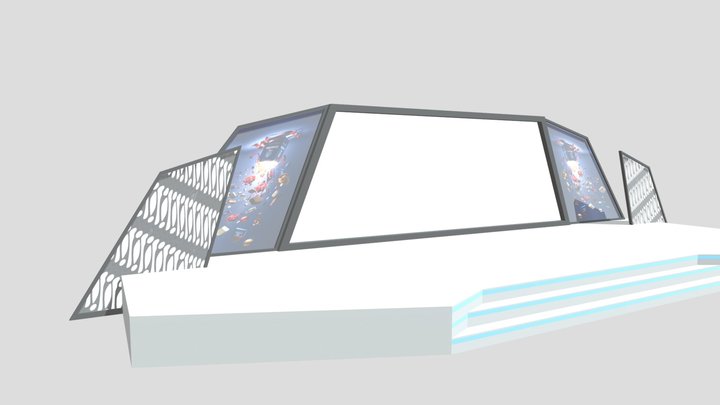 stage panggung 3D Model