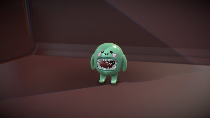 canavarımsı 3D Model