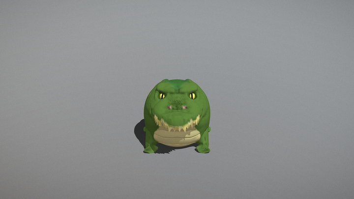 W i d e G a t o r 3D Model