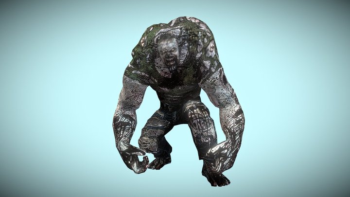 Zombies: Tank 3D Model