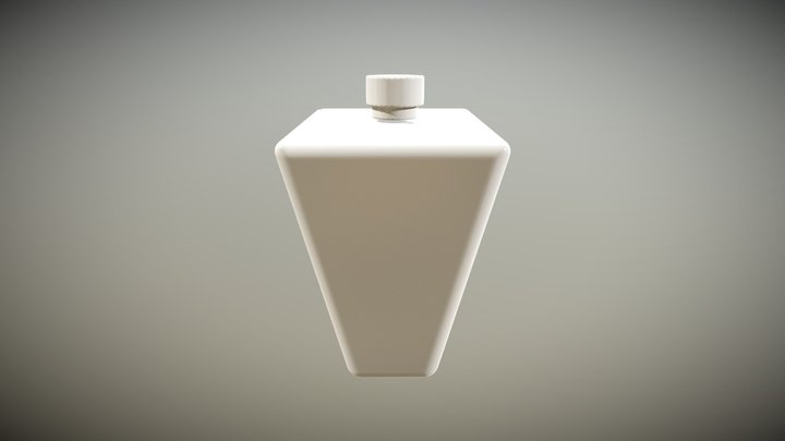 3D Perfume Bottle 3D Model