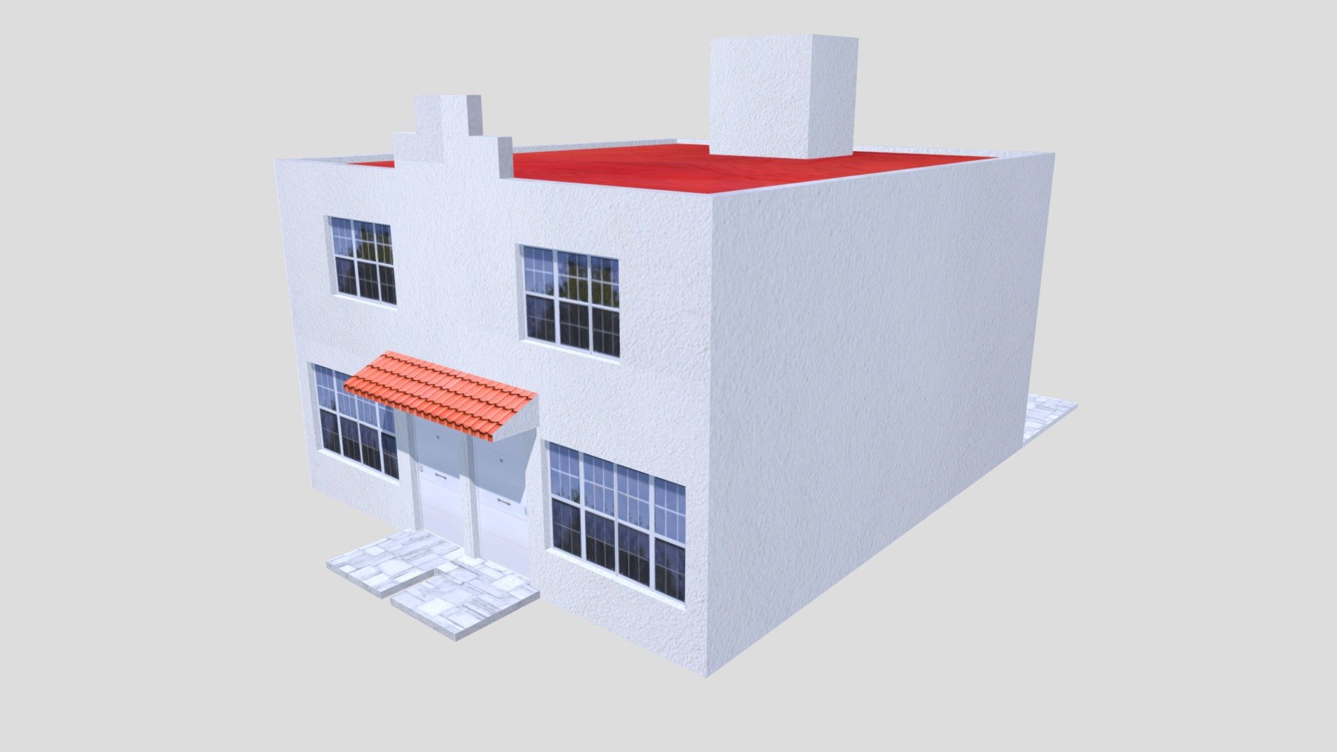 Casa D\u00faplex - Download Free 3D model by alecsvaldez (@alexvzzz) [b4bad95] - Sketchfab