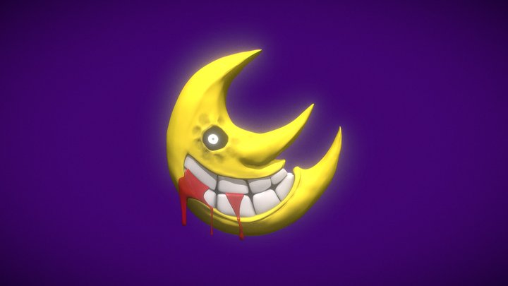 Moon from Soul Eater 3D Model