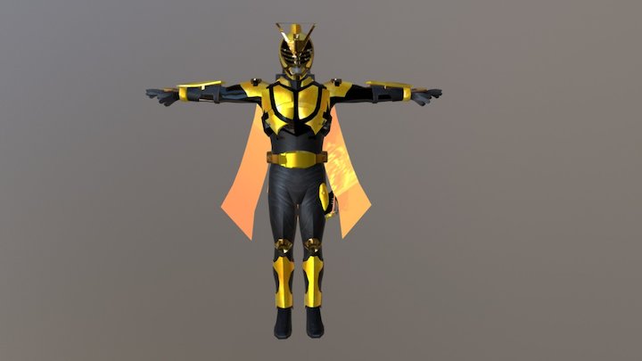 Ryuki Rider 3D Model