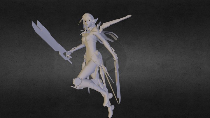 shiina 3D Model