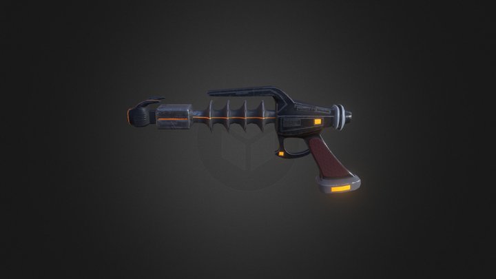 Gun for xorg 3D Model