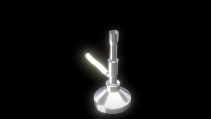 Bunsen burner 3D Model