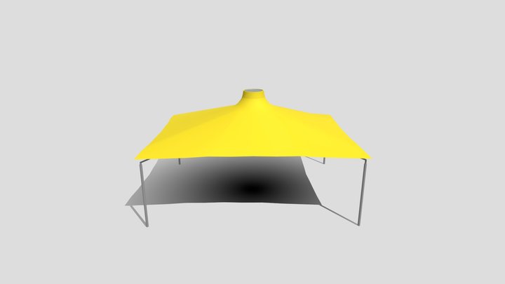 sahara sunshade 3D Model