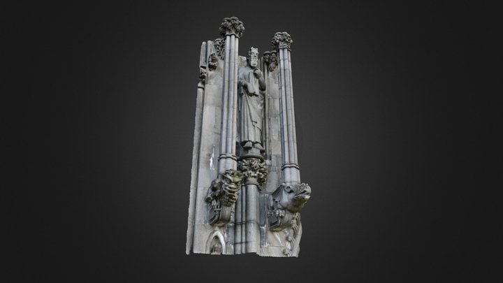Søylebærere 3D Model