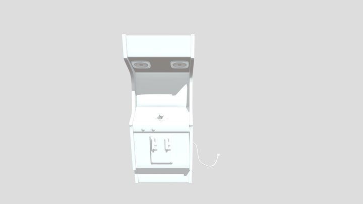 Arcade Cabinet 3D Model Project V2 - DIG 4323C 3D Model