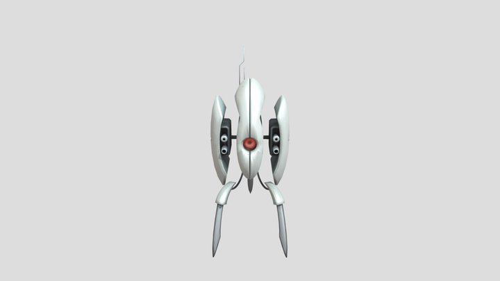 [Portal 1] Sentry Turret – Modello 3D gratuito STL