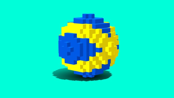 Volleyball Ball 3D Model
