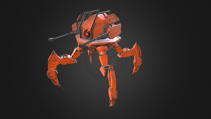 Quadruped 3D Model