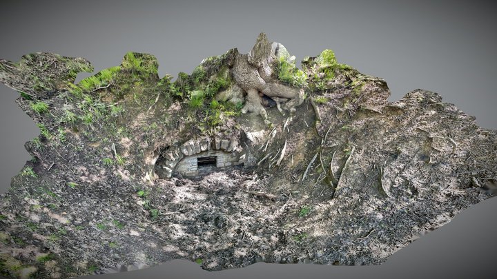 Dark Hill Mine Shaft 3D Model