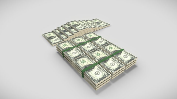 Dollars Money 3D Model