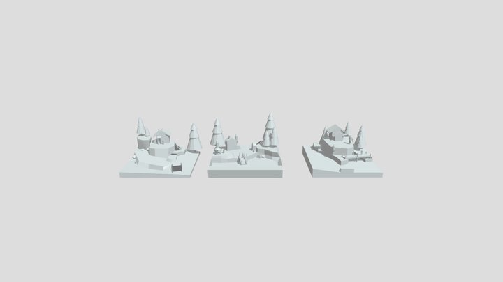 Forest loner blocking 3D Model